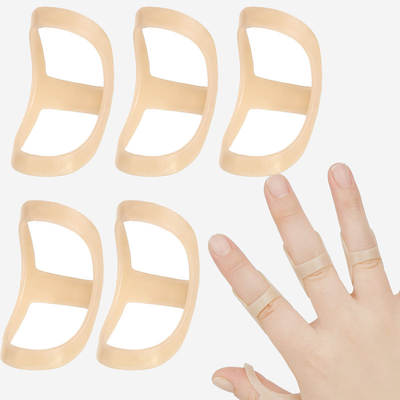 Cross-border Hot Sale Finger Splint Finger Ring Finger Cover Joint Protection Bending Deformation Hammer Finger Finger Fixer