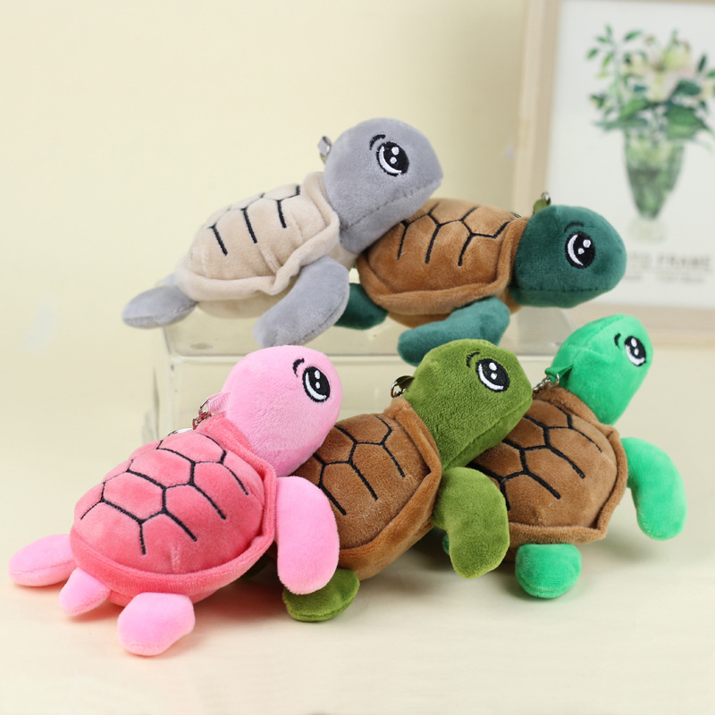 漫画海洋動物の大きいサイズのカメのぬいぐるみの小さいサイズのウミガメのぬいぐるみのペンダントのキーホルダーのバッグのペンダント|undefined