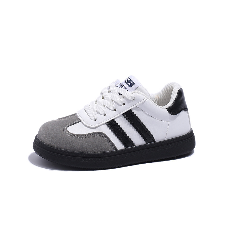 Boys Casual sneaker 2024 Autumn New Children's Soft Sole Running Shoes Girls' Board Shoes Vintage Student Shoes