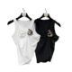 2023 Winter round collar sleeveless pleated OK gesture decoration slimming versatile American vest