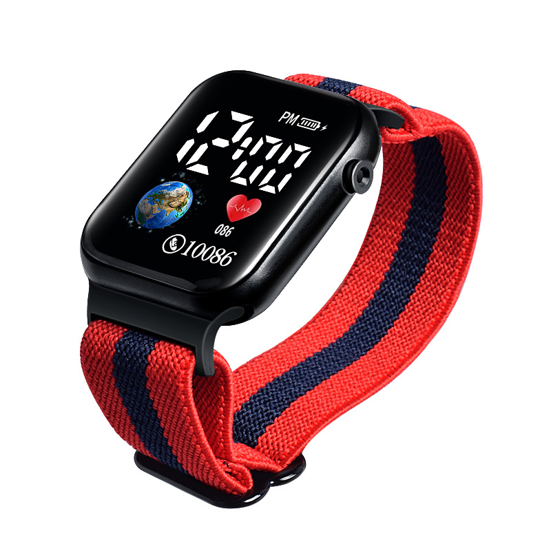 Manufacturers of new electronic watches wholesale couples students creative hand ring watch outdoor sports waterproof children's electronic watch