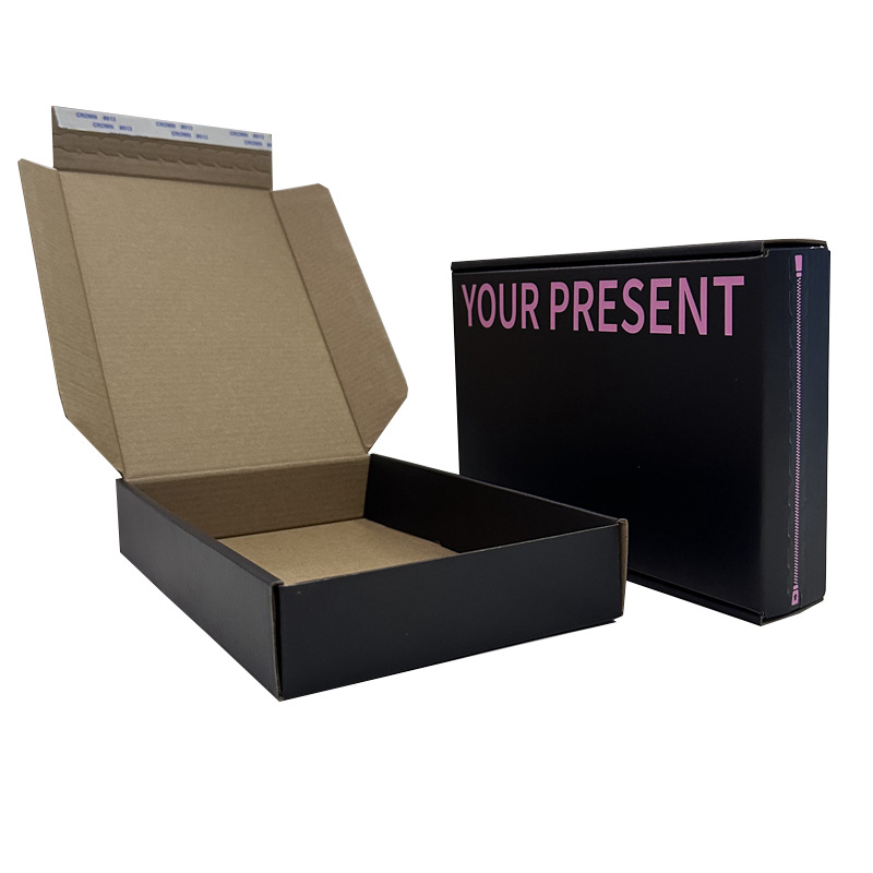 Zipper Flying Box Pink Spot Small Special Hard Jewelry Jewelry Tear Packaging Box Wear A Express Packaging Box