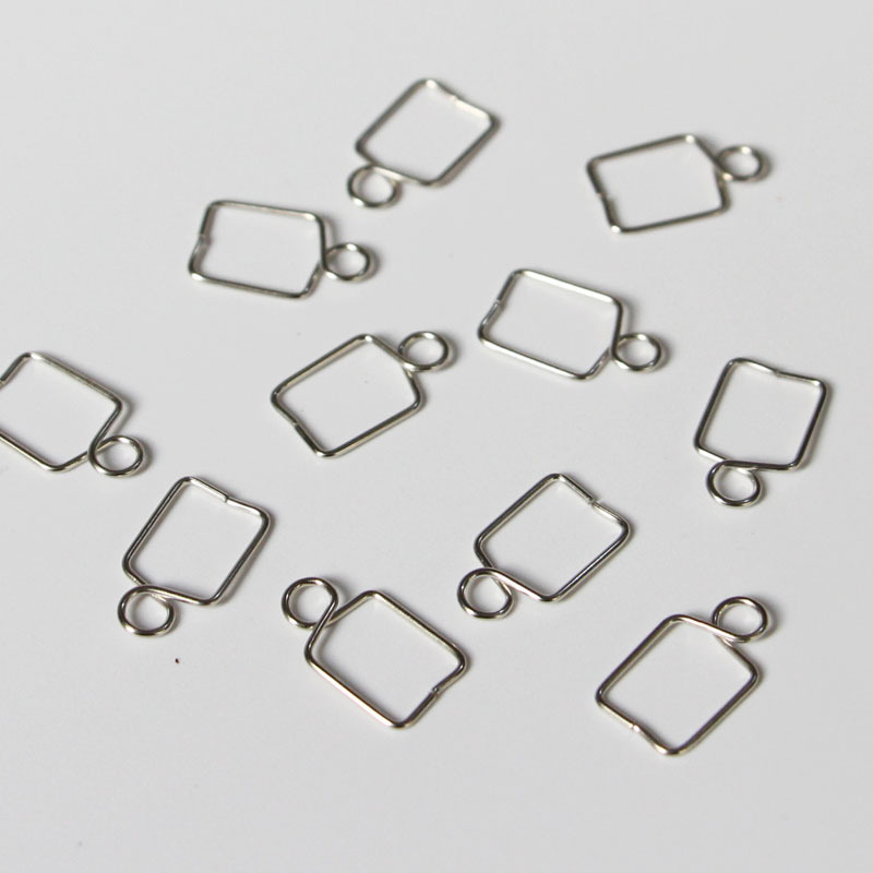304 stainless steel door buckle hanging device ring crystal bead curtain door curtain pendant button diy accessories accessories manufacturer