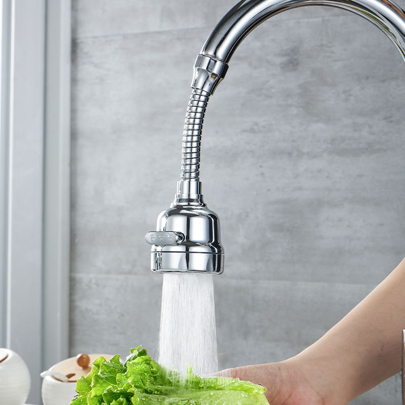 Kitchen Splash-proof faucet extender filter bubbler shower water saver household extension universal extender