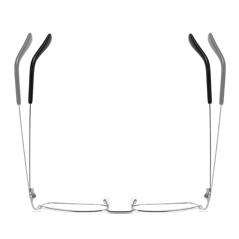 New special sales metal iron feet reading glasses running Jianghu stall full frame clear fashion resin old glasses wholesale