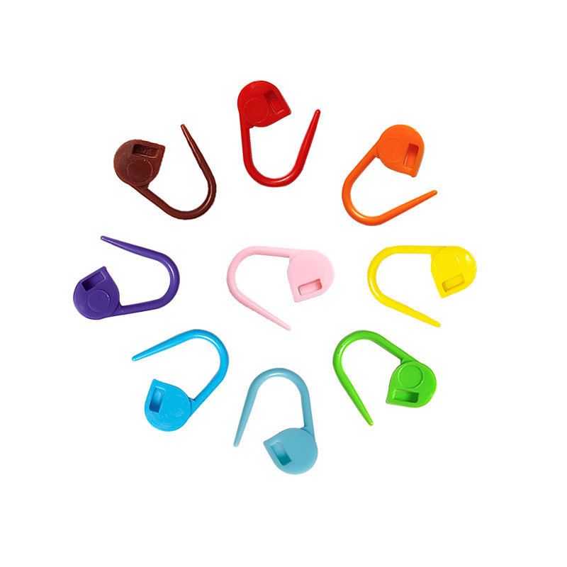 Knitting Material Mark Buckle Plastic Small Pin Knitted Sweater Counting Buckle Anti-release Plastic Small Pin Buckle