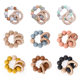 Amazon new baby beech wood bite music silicone baby grinding stick diy bracelet bite music foreign trade Toys