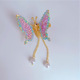 Purple Diamond Butterfly (Tassel)