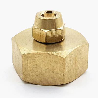 American brass garden hose connector 1/4 inch to 3/4GHT adapter water purifier female thread connector