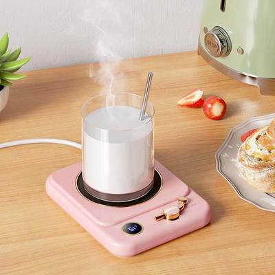 2023 Constant Temperature Coaster USB Warm Cup Automatic Insulation Pad Hot Milk Heating Pad Office Intelligent Warm Coaster