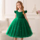 Girls' Princess Dress Pompous Dress Flower Girl's Dress Children's Piano Costume Host Costume Little Girl's Dress