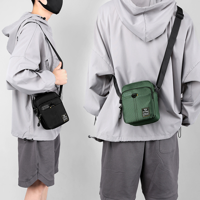 WEPOWER mini messenger bag nylon cloth men's bag leisure function men's shoulder bag outdoor sports Small backpack