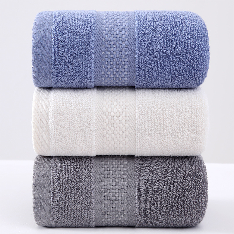 Towel Cotton Class A logo Gift Welfare Towel Cotton Labor Insurance Advertising Embroidery Class B Adult Commercial Super Polyester Cotton