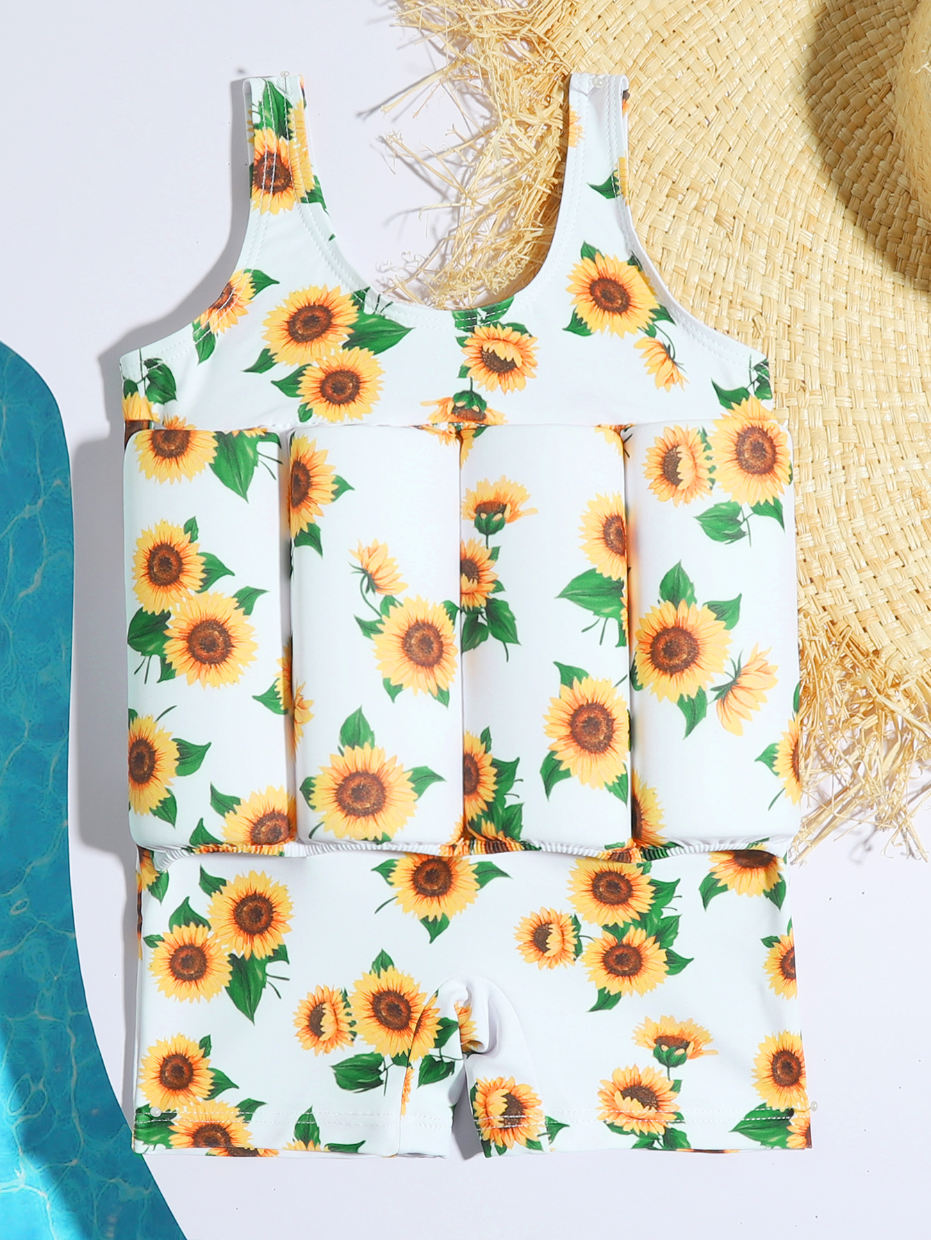 2022 cross-border girls one-piece swimsuit children buoyancy swimsuit children infant swimming swimsuit wholesale swimsuit women