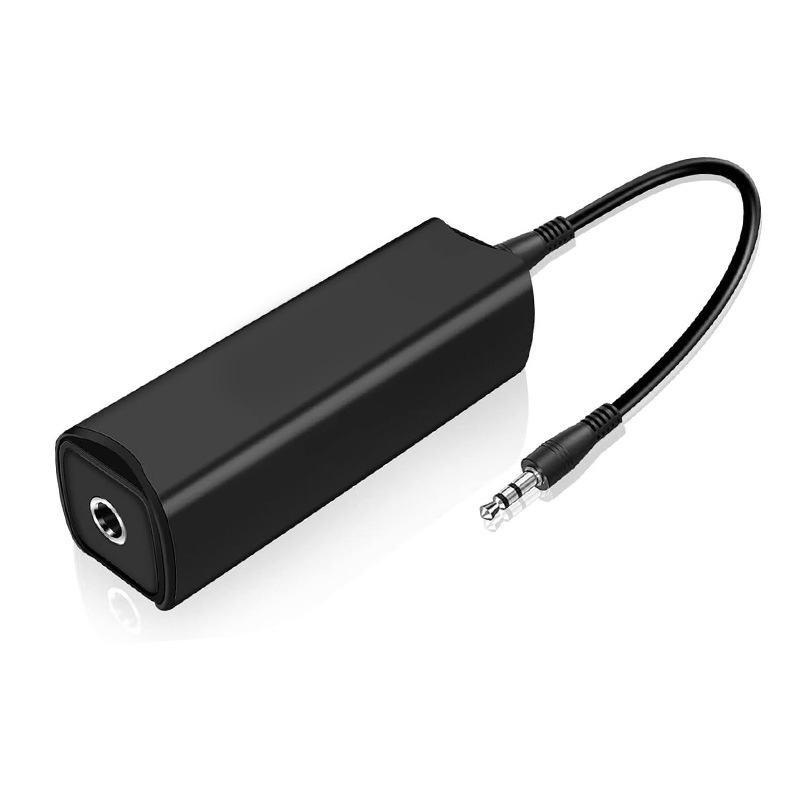 aux audio isolator 3.5mm audio common ground noise steam signal anti-interference filter current acoustic filter