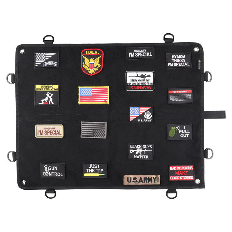 Amazon Cross-border New Camouflage Outdoor Tactical Army Fan Medal of Honor Display Badge Armband Storage Velcro