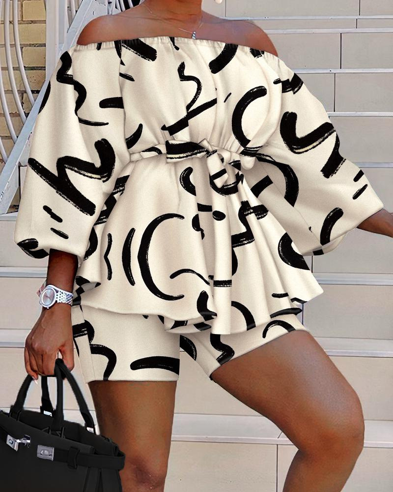 ZQS10306 Hot Selling European and American Sexy Large Size Printing Suit for Nightclub