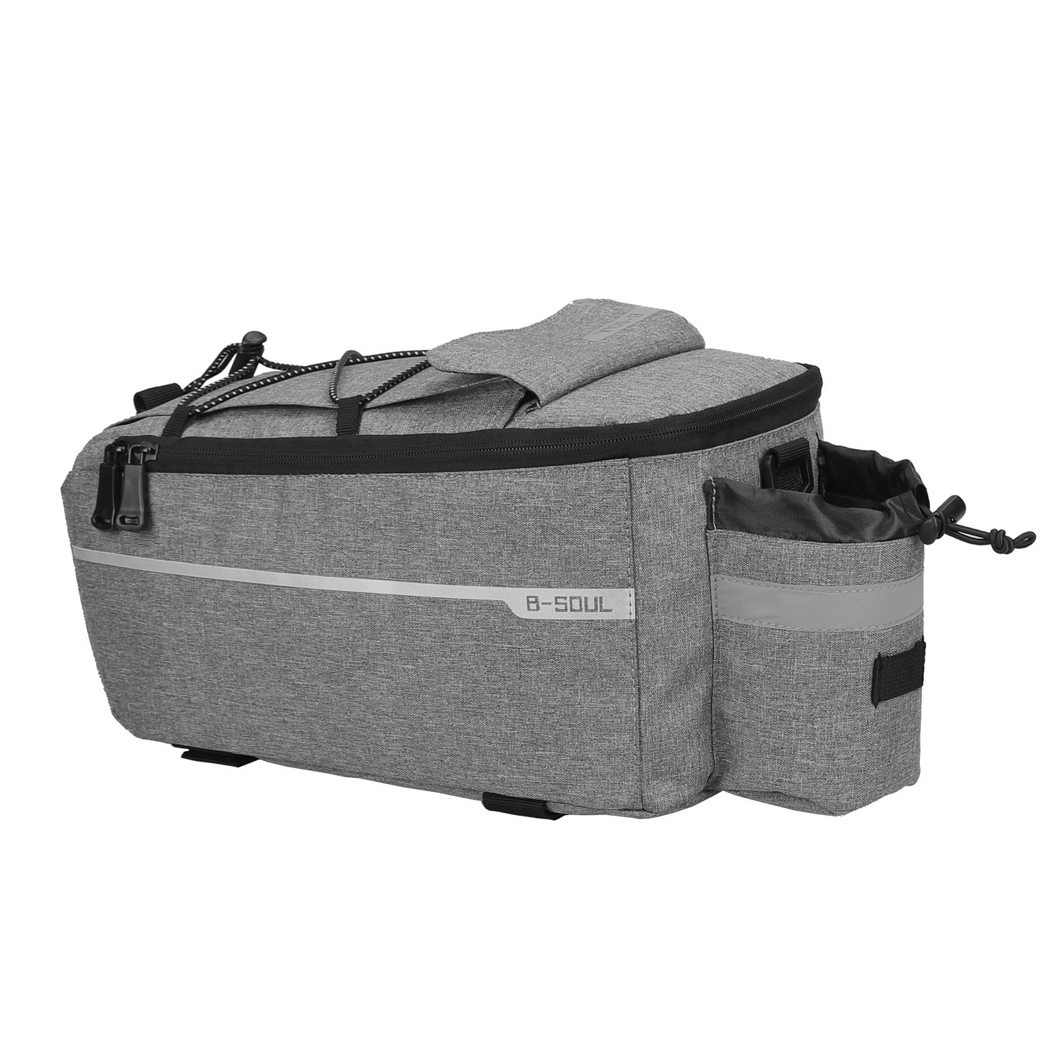 B- SOUL Mountain bike back pack electric folding rack bag riding equipment camel bag accessories back seat bag_voghion.com