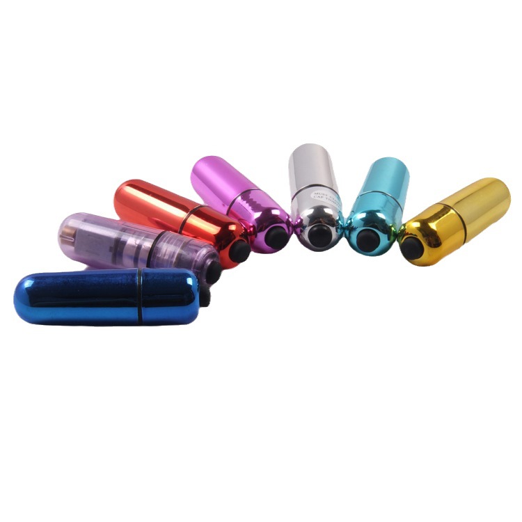 Mini round head small bullet colorful flirting egg small AV stick vibrator adult supplies factory outlet