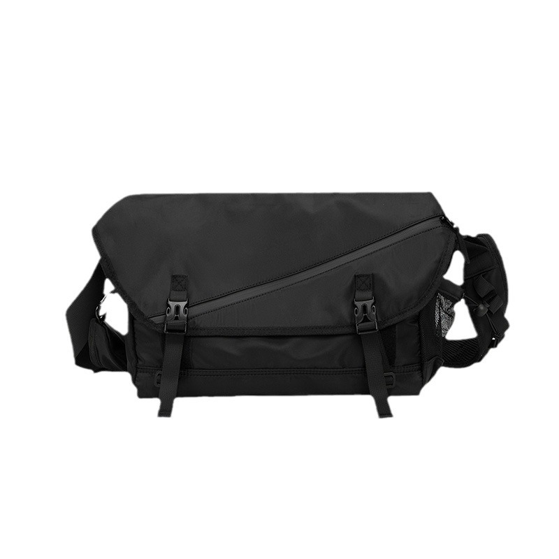 Youth Tooling Bag Fashionable Japanese Style Crossbody Bag Men's Youth Satchel Large Capacity Street Shooting Fashionable Shoulder Casual Bag