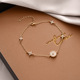 2065# plum cross bracelet