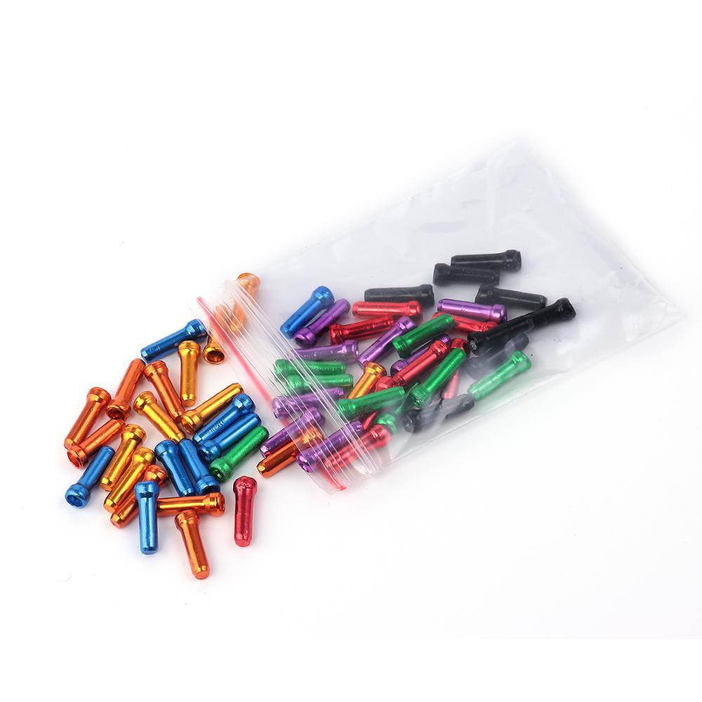 BOLANY bicycle brake cable tail cap aluminum alloy color wire core cap brake variable speed tail cap bicycle accessories