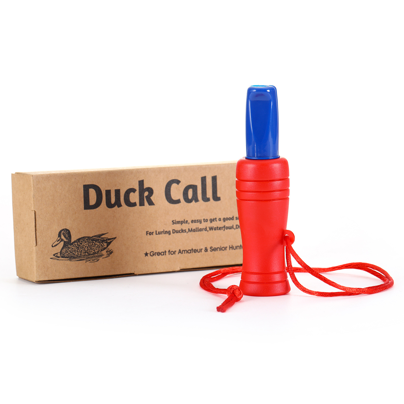 Factory direct ultra-light outdoor survival camping whistle imitation duck sound imitation chicken whistle children toy whistle
