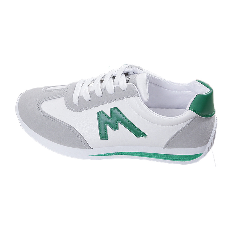 Large Size Forrest Gump White Shoes Women's 2024 New Spring and Autumn Breathable Fashionable All-match Light-fit Student Running Sneakers