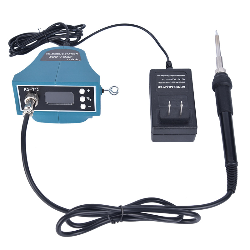 Makita T12 soldering station LCD color screen digital display lithium soldering station electric soldering iron temperature adjustment constant temperature maintenance soldering station