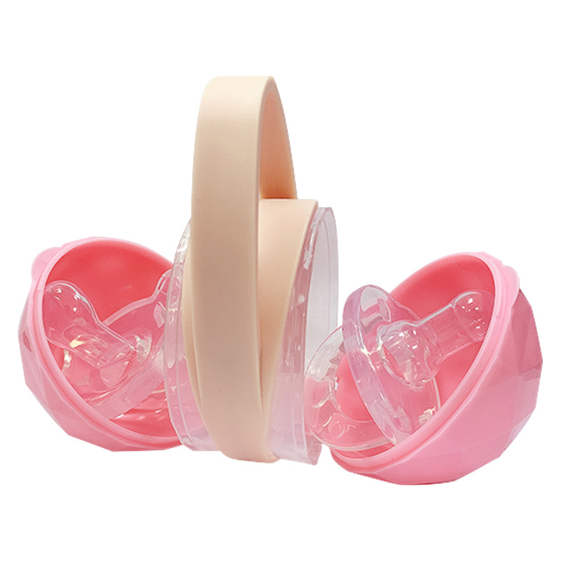 Pacifier Box Dust-proof Box for Portable Carry-on Hook Baby Hygienic Pacifier Storage Box Wholesale