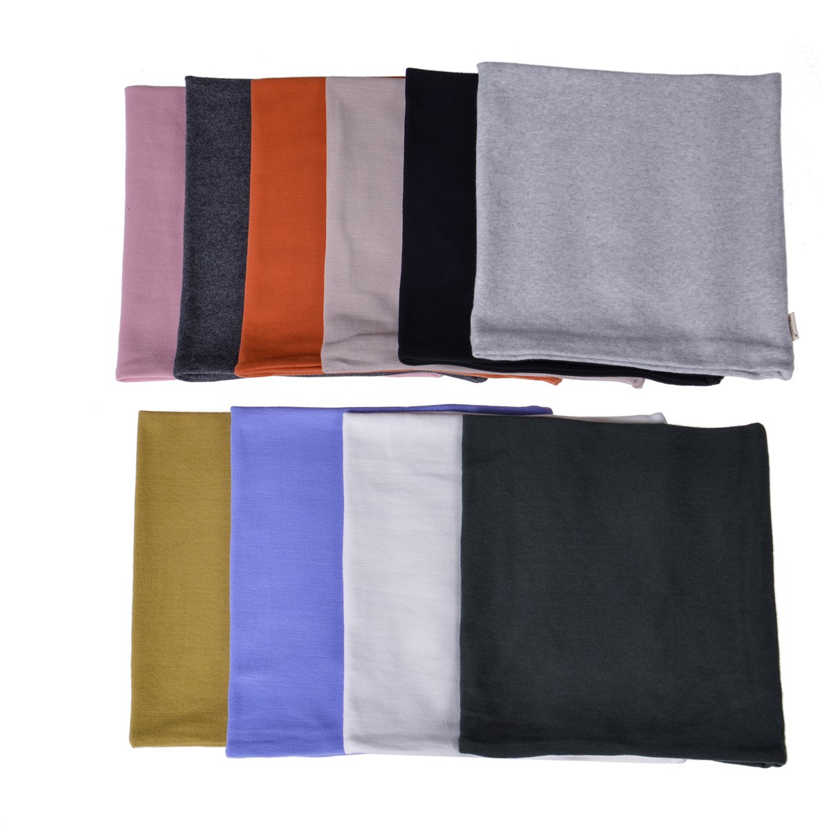 Autumn and Winter Pure Cotton Double Layer Couple Scarf Fashionable Cold-proof Neck Protection All-match Variables Warm Outdoor Pure Cotton Collar