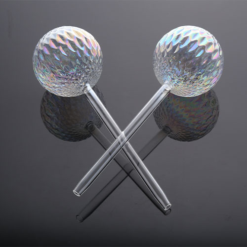 Fish diamond pattern spherical watering device household glass ball watering device automatic dripping lazy watering device
