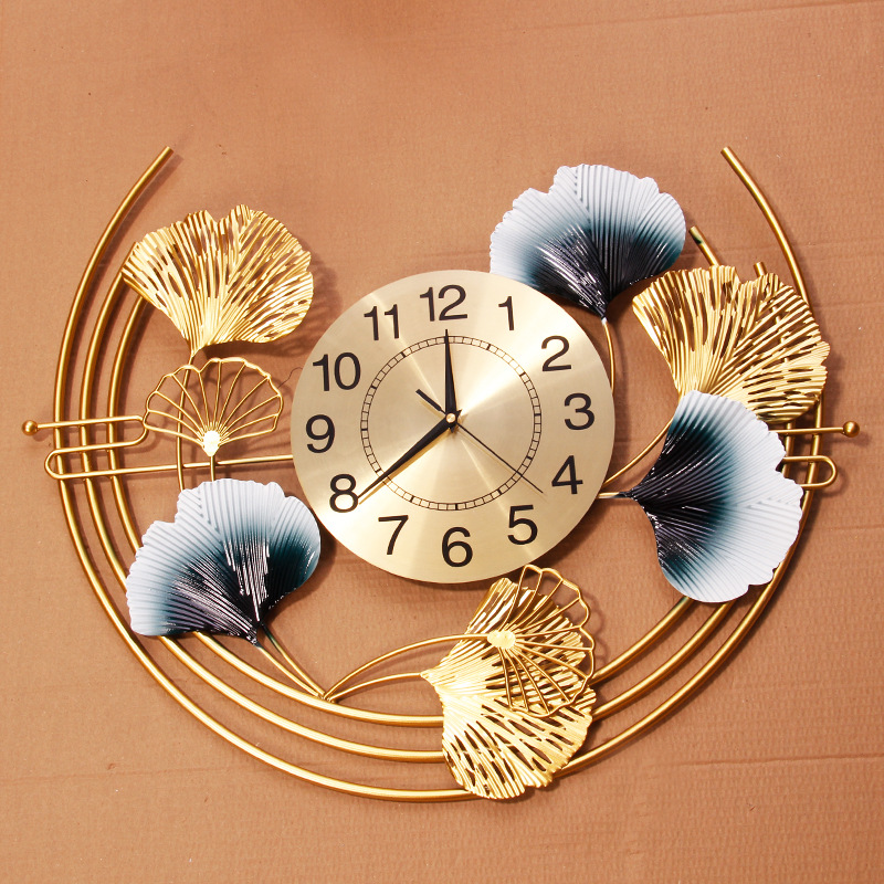 Fashion Nordic clock living room modern minimalist home decorative clock wall hanging net red creative restaurant wall clock wholesale
