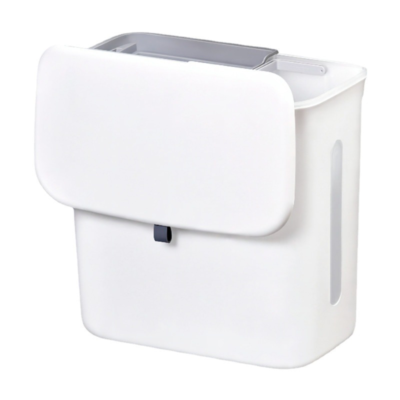 [kitchen classification trash can] household hanging cabinet door dry and wet separation storage bucket bathroom storage cleaning bucket