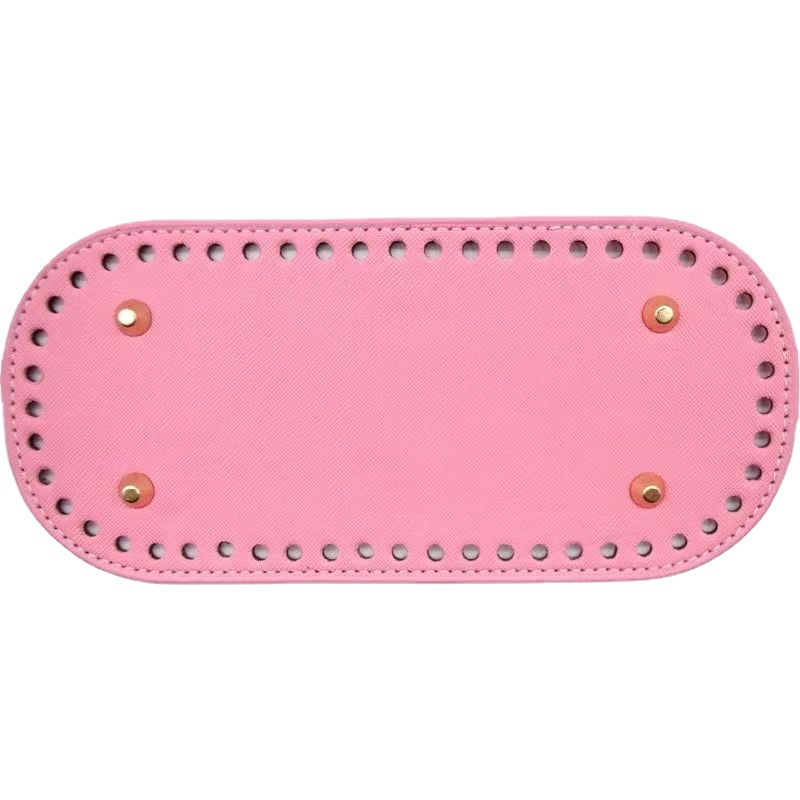 Bottom bag accessories handmade diy woven handbag base Tulip handbag material PU Oval bag bottom plate