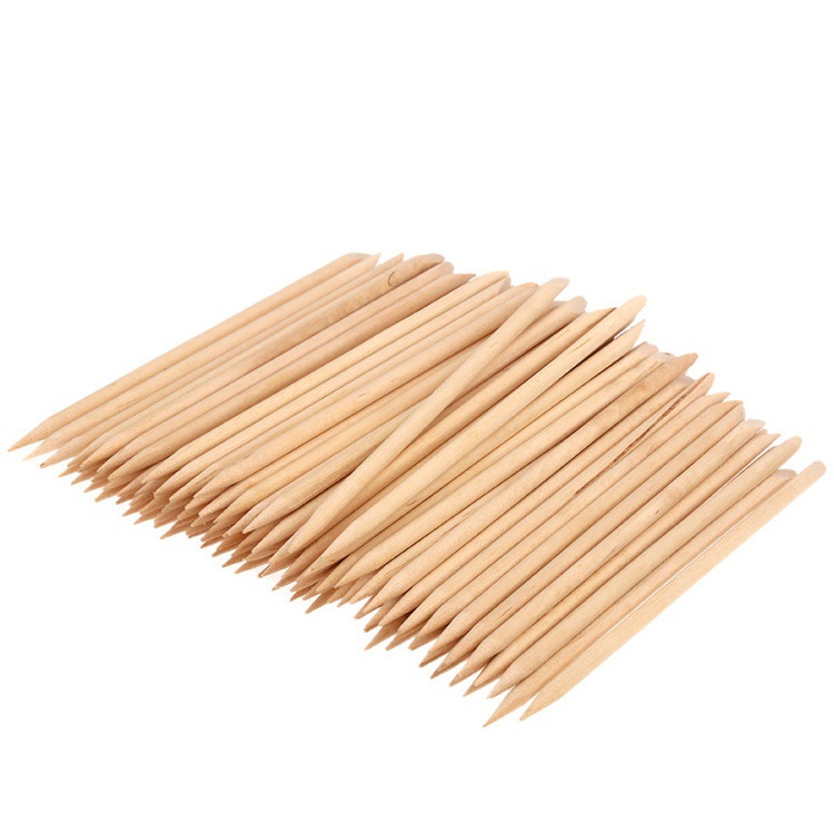 Manicure wooden stick small wooden stick manicure special 7.5cm manicure orange wear nail tools wholesale wooden stick nail wooden stick