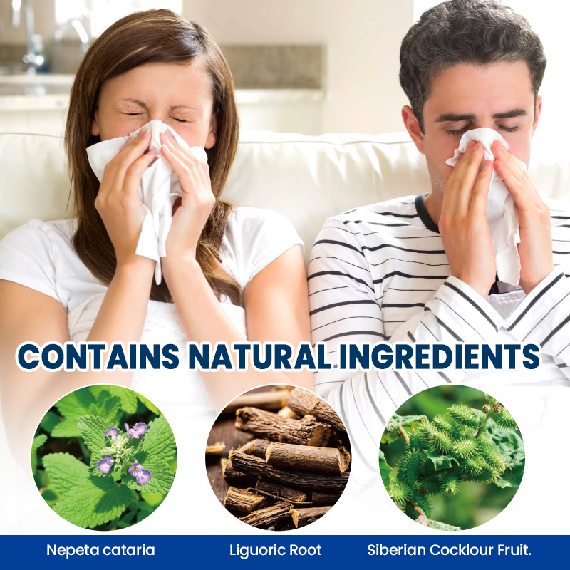 ERAYCEE cross-border foreign trade herbal nasal relief spray nasal congestion itching runny nose sneeze nasal care