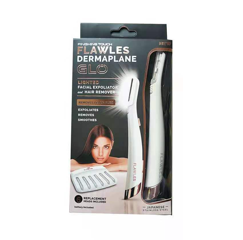 New LED with light manual shaving hair remover portable small size with 7 Blades