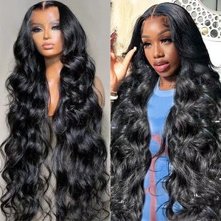 Amazon new 12A Front Lace Wig set long curly hair big Wave spot Wave Lace Front Wig
