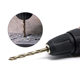 Factory direct high-speed steel cobalt-containing twist drill hand electric drill drilling tool stainless steel hole straight shank twist drill