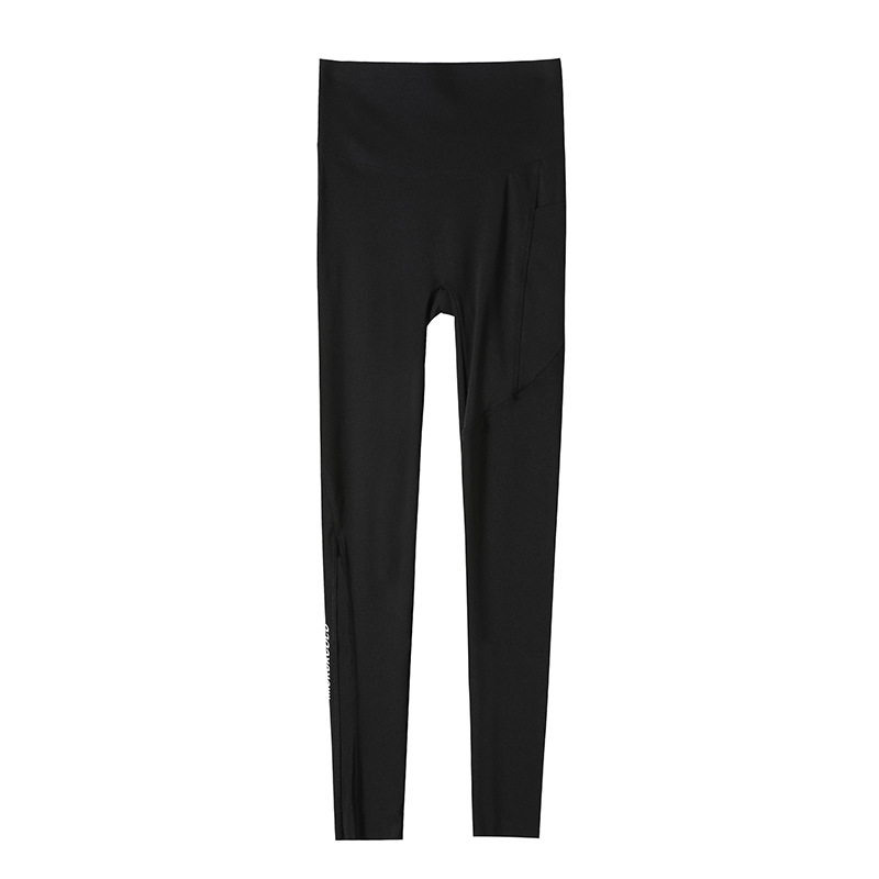 Mesh pocket shark pants women's summer outer wear thin leggings spring and autumn yoga pants Barbie pants high waist belly contracting hip lifting