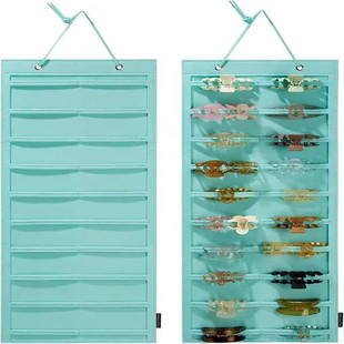 2023 New felt hairpin storage hanging bag lady girl grab clip felt storage rack felt hairpin storage rack