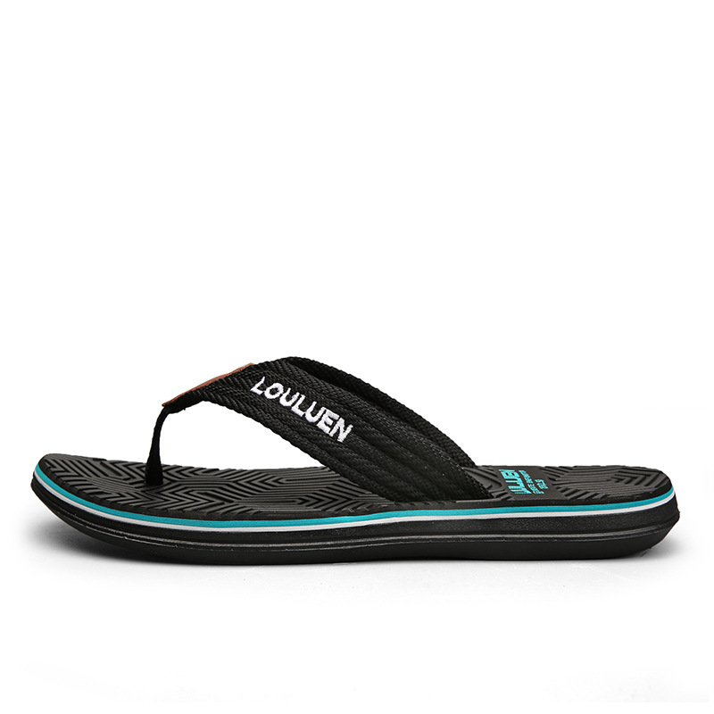 Summer New Arrival Flip-Flops Men's Non-Slip Outwear Korean Style Eva Beach Slippers Men's Sandals Pinch Flip-Flops Fashion Men's Shoes