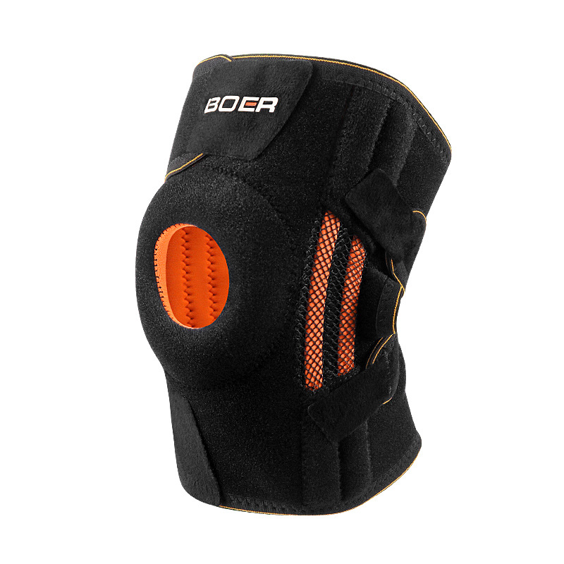 Sports Kneepad Men's and Women's Mountaineering Basketball Running Cycling Fitness Support Compression Patella Breathable Kneepad Cover Kneepad