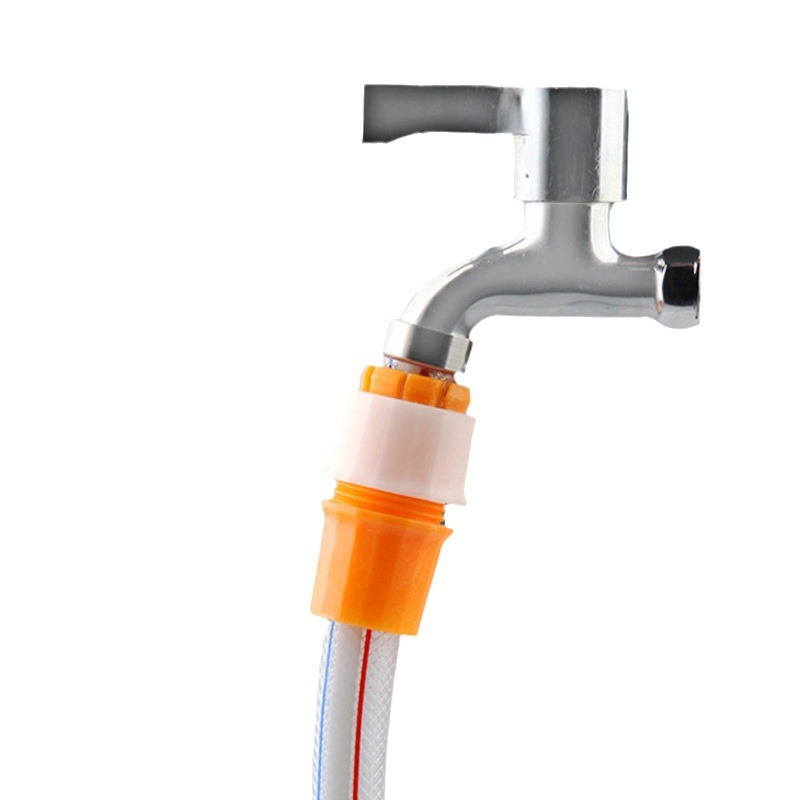 Silk Faucet Connected to Multi-function Brush Car Garden Hose Connector Household Cauliflower Water Pipe Hard Pipe Hose Connector