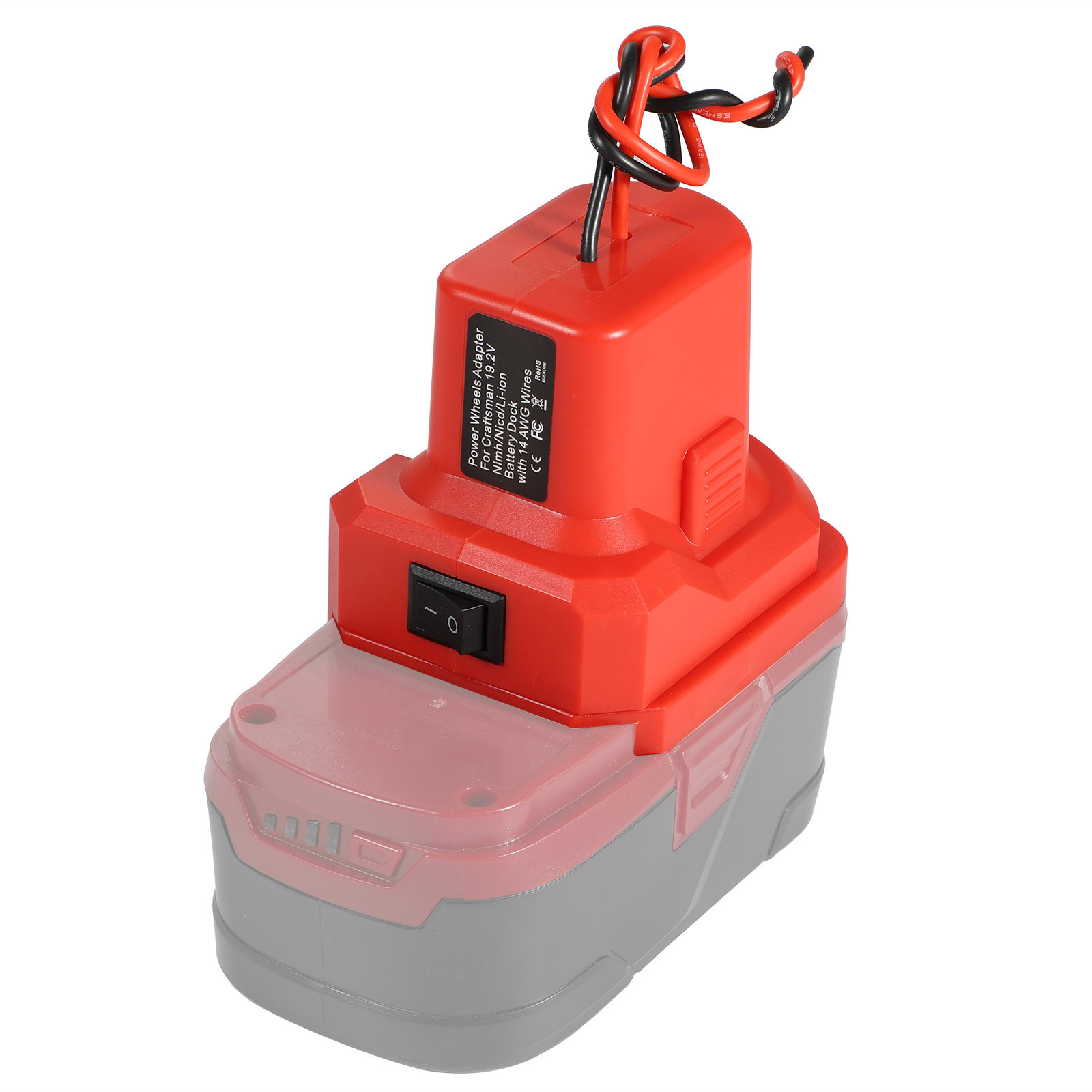 DIY Electric Appliance Adaptation RYBIO Craftsman CRAFTSMAN Tool Lithium Battery 18V with Switch Lead