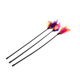 Colorful feather stick