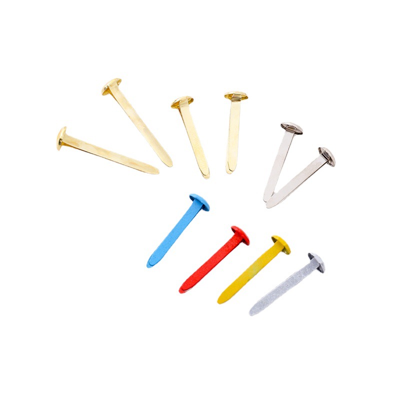 Factory in stock wholesale round head two foot nails color plating long foot backpack hat handmade diy
Accessories bubble nail