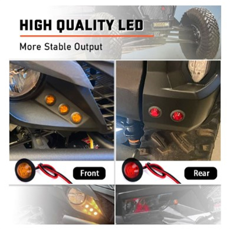 Cross-border hot sale universal ATV/UTV turn signal Kit Horn flash relay car modification kit