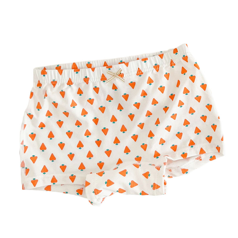 Four-pack children's three a antibacterial underwear 50 Tencel cotton boys and girls boxers underpants